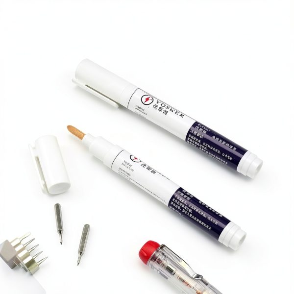 No Clean Soldering Pen Outus 3-Piece Set for PCB Repair, 5.6in Tip-6