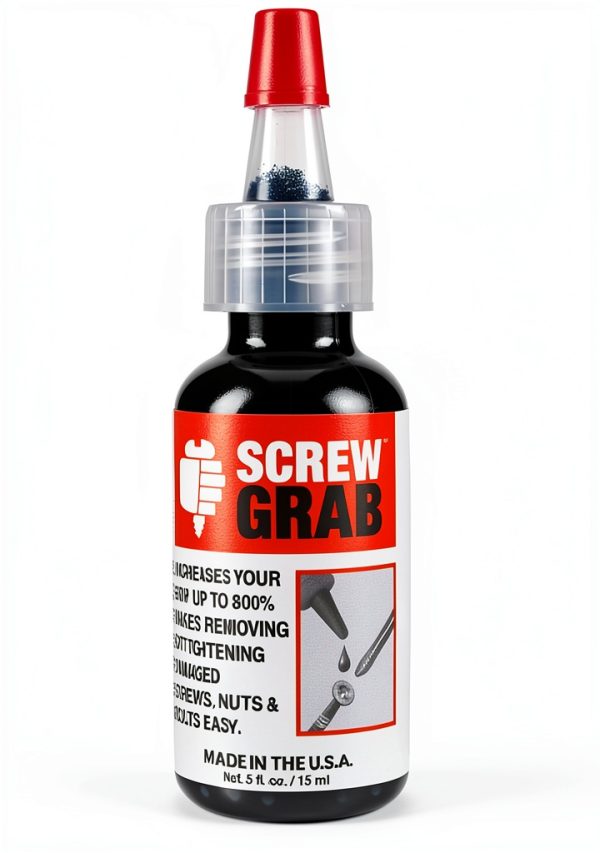 Solder-It - ScrewGrab Friction Gel - Helps Grip Damaged Screw Heads - 0.5 fl. Oz-0