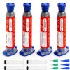 Wonderway Sn63/Pb37 T4 Tin Lead Solder Paste 183℃ Melting Point No-Clean(30gx4Packs)-0