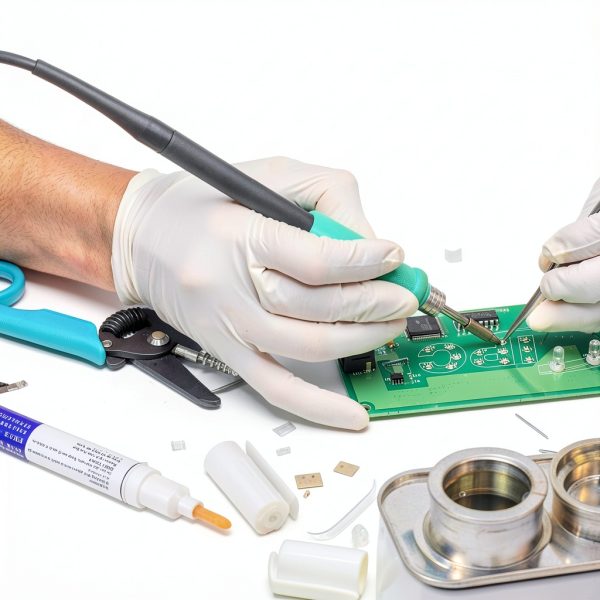 No Clean Soldering Pen Outus 3-Piece Set for PCB Repair, 5.6in Tip-5