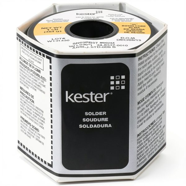 Kester 24-6337-0010 44 Rosin Core Solder 63/37 .020 1 lb. Spool-0