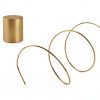 14K Gold Solder Wire for Jewelry Making, 6.3 Inch Long Easy Solder Gold Welding Solder Flux for Jewelry Repair Electronics Plumbing (Low Melting Temperature 1325°F)-1