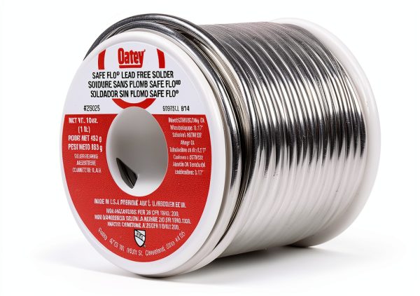 Safe-Flo 29025 Wire Solder by Oatey 1 lb Silver Gray Lead-Free Solder-2