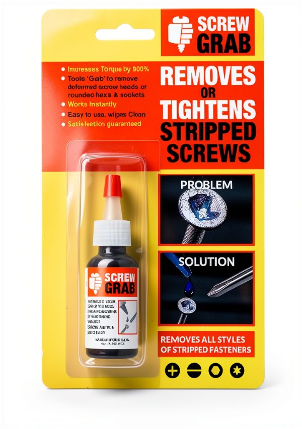 Solder-It - ScrewGrab Friction Gel - Helps Grip Damaged Screw Heads - 0.5 fl. Oz-1
