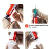 Wonderway Sn63/Pb37 T4 Tin Lead Solder Paste 183℃ Melting Point No-Clean(30gx4Packs)-4