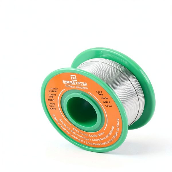 Solder Wire Rosin Core No Lead Wire Thin 0.6mm 50g Fine Solder with Flux 2.5 PB Free Sn99 Ag0.3 Cu0.7 Flow 0.11lb Electronics Soldering DIY Repair Tiny-3