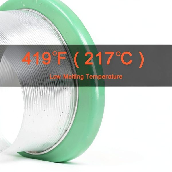 Lead-Free Solder Wire Thin 0.8mm 100g Electronics Soldering Rosin Flux Core Fine Gauge 0.032in Diameter Electrical Solder Unlead No Lead RoHS Sn99 Ag0.3 Cu0.7 Flow Well Soldering Wire-3