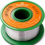Lead-Free Solder Wire Thin 0.8mm 100g Electronics Soldering Rosin Flux Core Fine Gauge 0.032in Diameter Electrical Solder Unlead No Lead RoHS Sn99 Ag0.3 Cu0.7 Flow Well Soldering Wire-0
