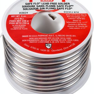 Oatey 29024 Safe Flo 0.117-Inch ga. Bulk, Silver, 1/2 lb.-0